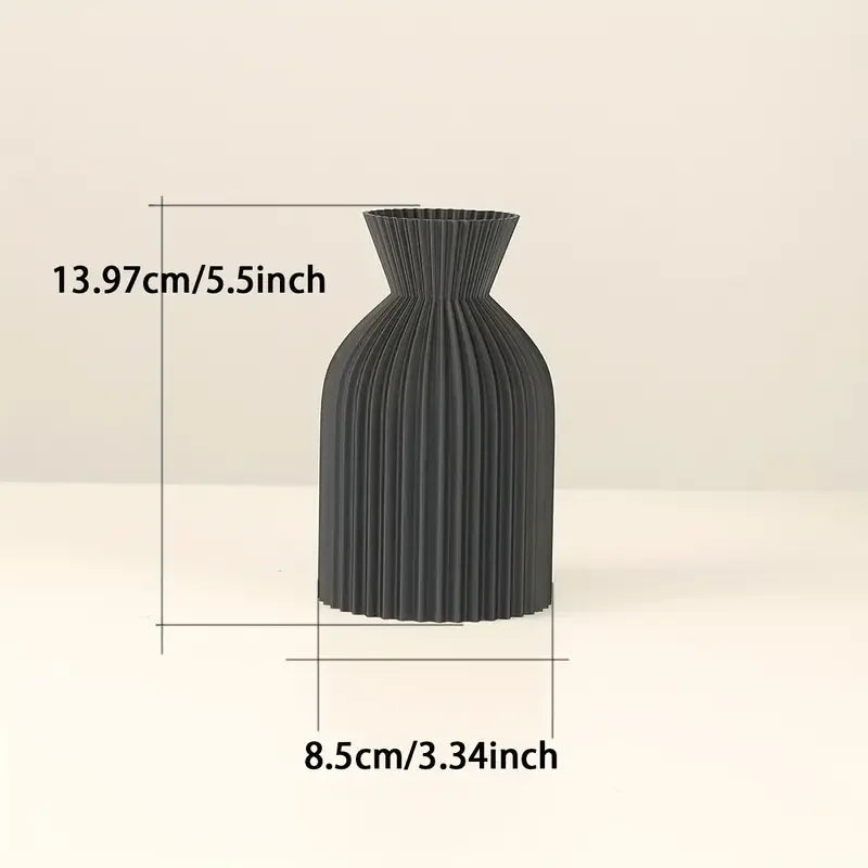 Modern Fluted Vases – Elegant Decorative Centrepieces for Home & Office