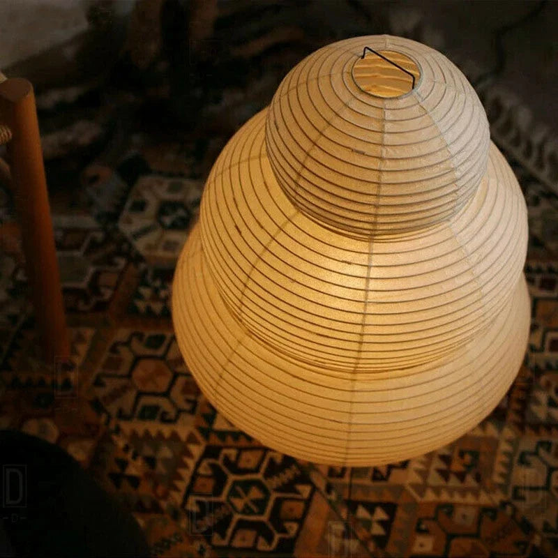 Minimalist Rice Paper Table Lamp – Soft Ambient Lighting for Home & Office