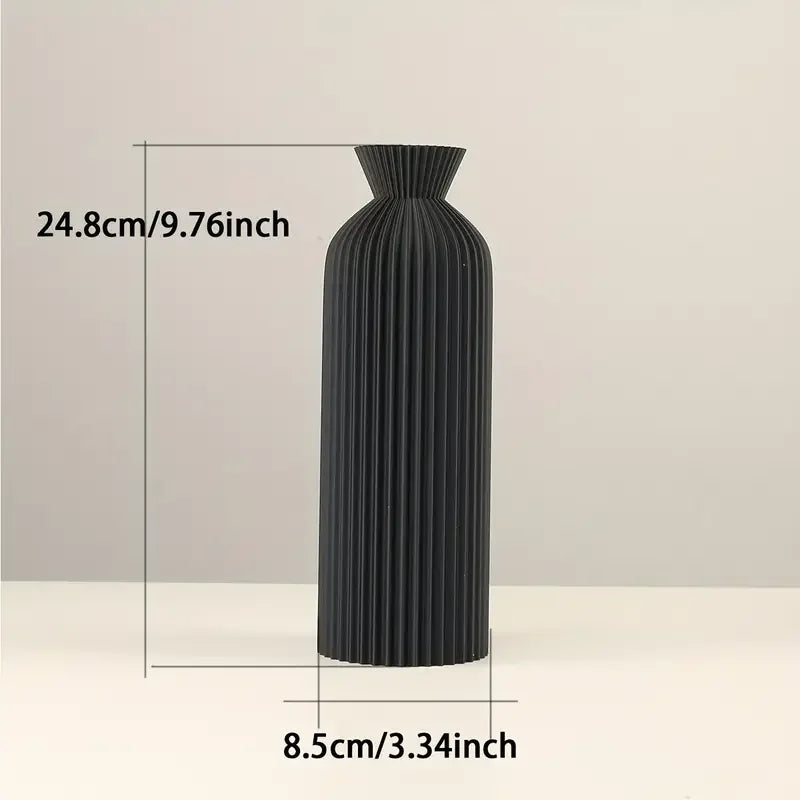 Modern Fluted Vases – Elegant Decorative Centrepieces for Home & Office
